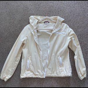 Brandy Melville light yellow zip up jacket